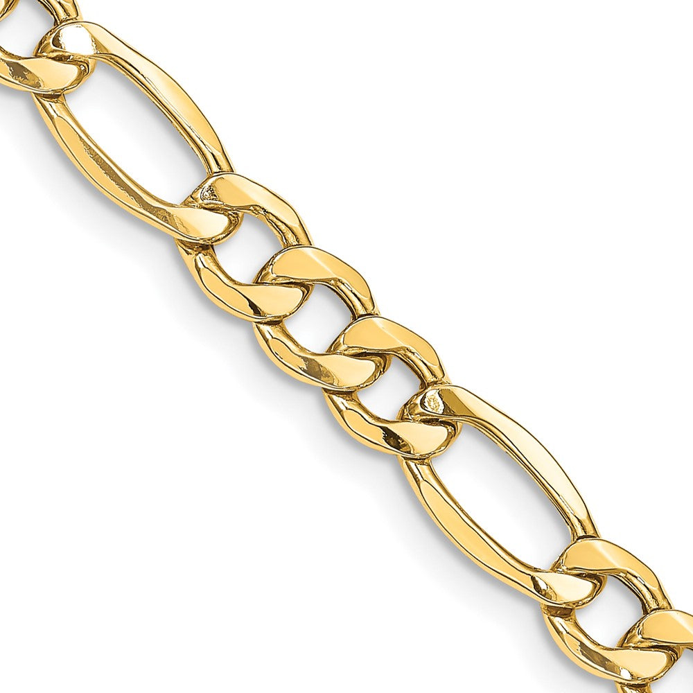Semi-Solid Figaro with Lobster Clasp Chain - WBC