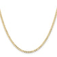 Semi-Solid Curb with Lobster Clasp Chain - WBC