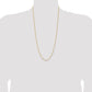 Semi-Solid Curb with Lobster Clasp Chain - WBC