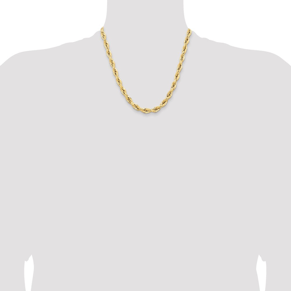 Semi Solid Rope with Lobster Clasp Chain - WBC