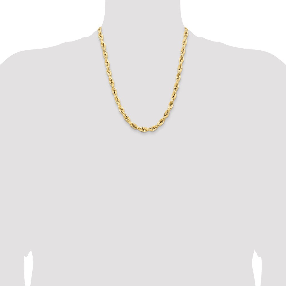 Semi Solid Rope with Lobster Clasp Chain - WBC