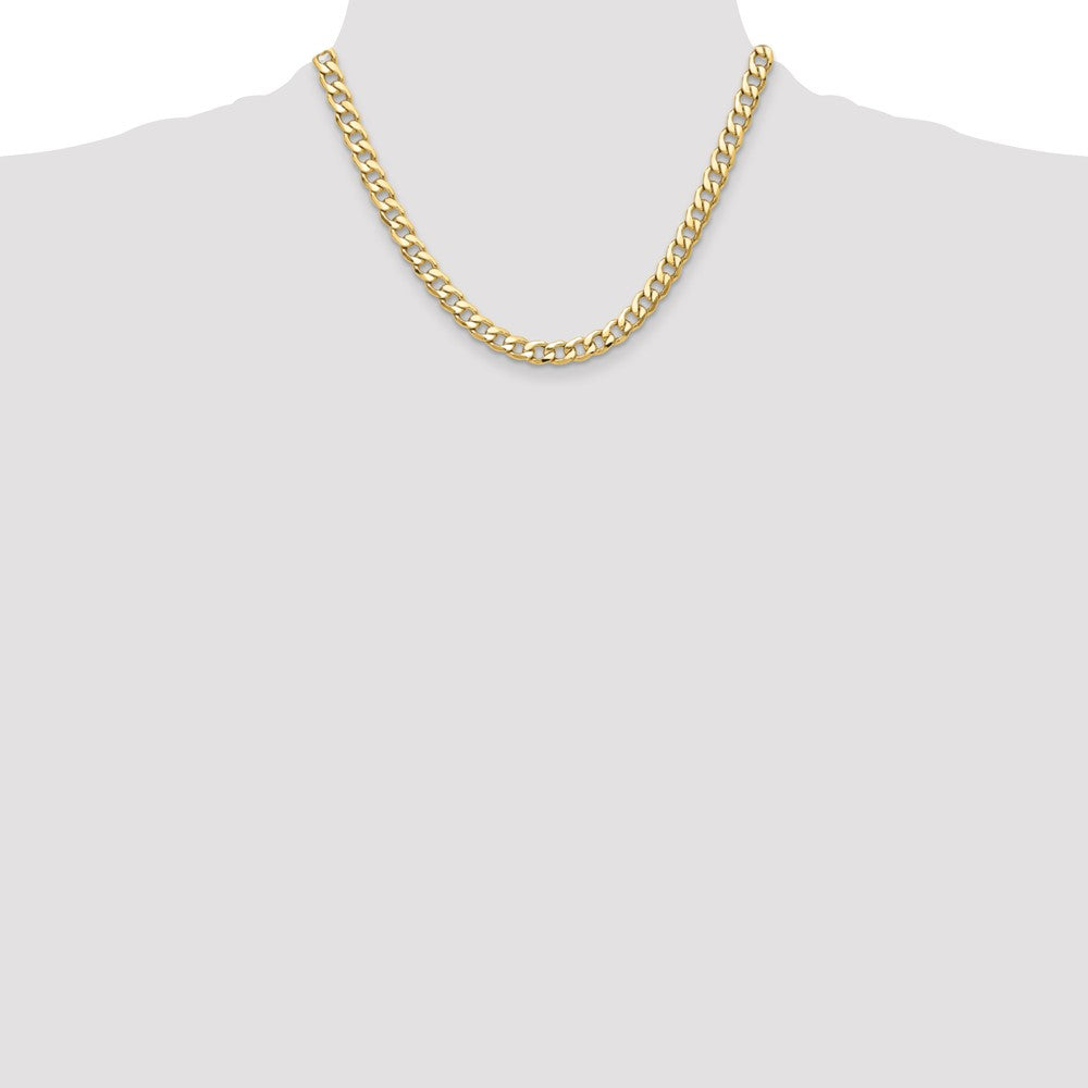Semi-Solid Curb Chain - WBC