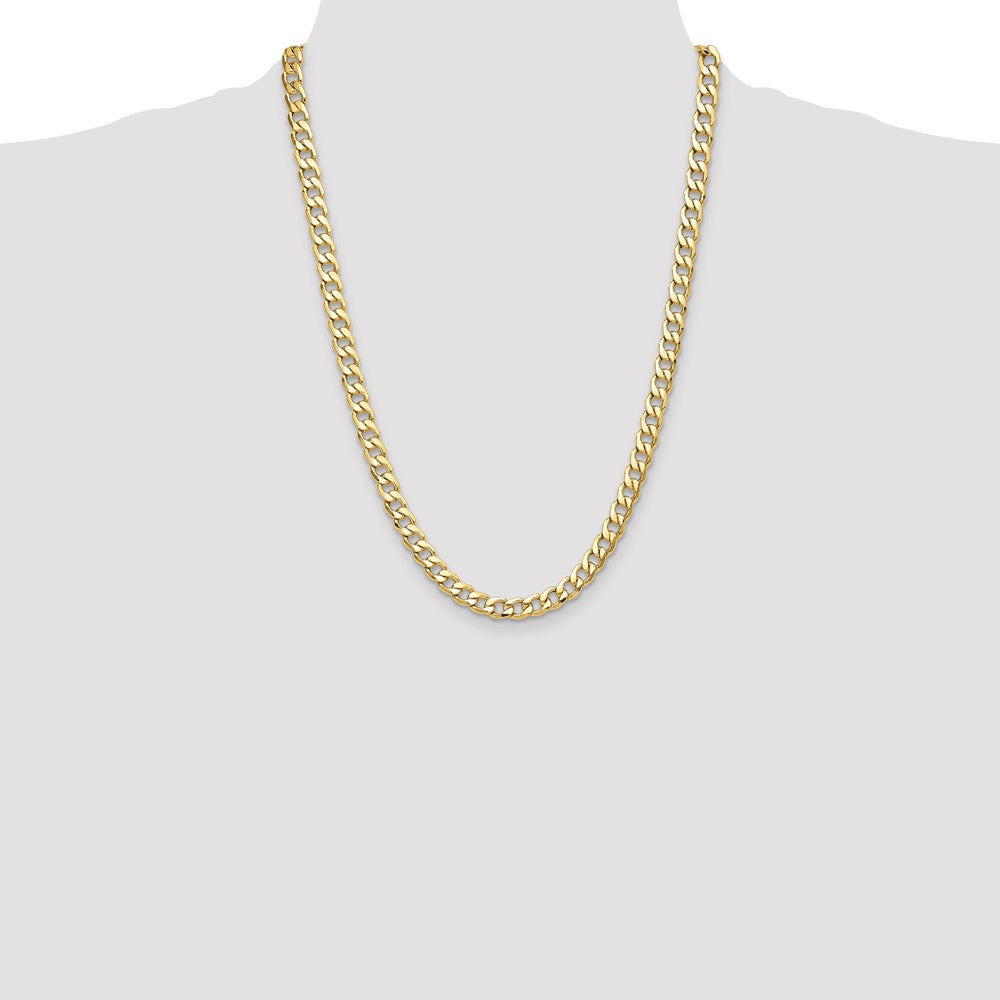 Semi-Solid Curb Chain - WBC