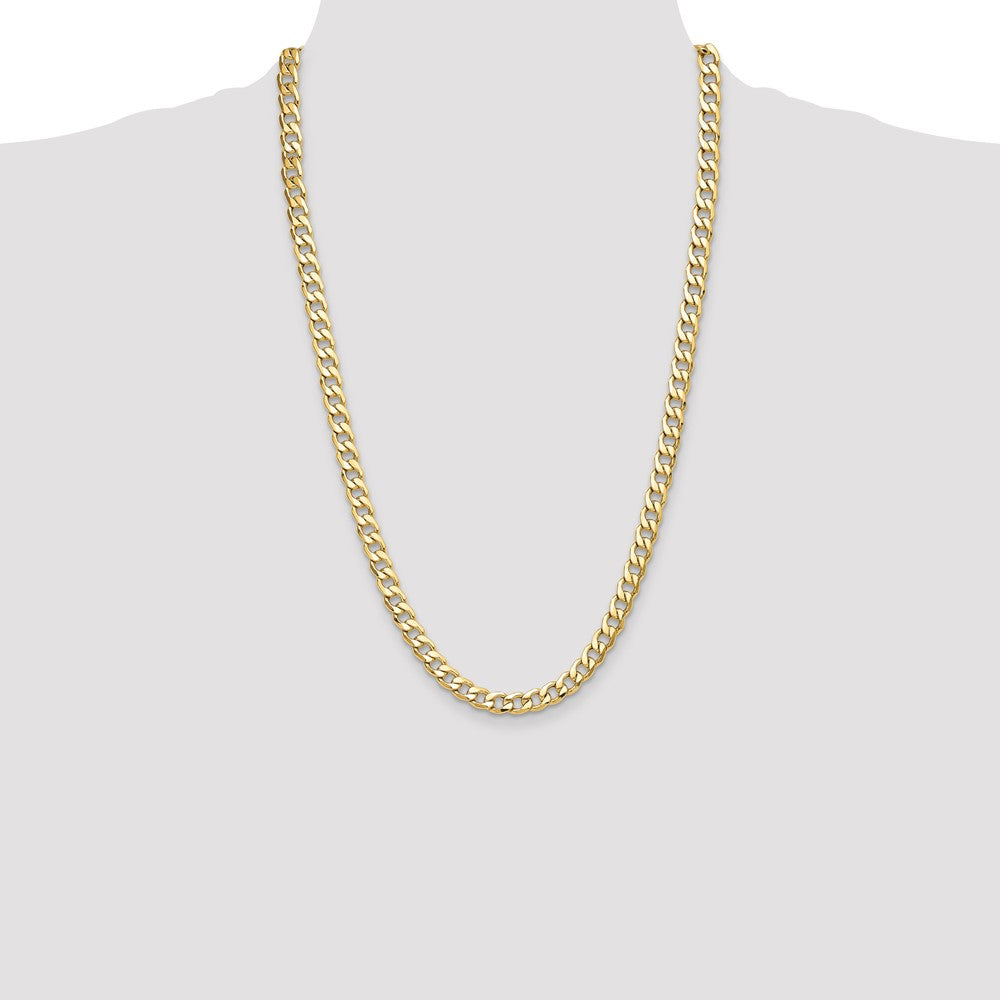 Semi-Solid Curb Chain - WBC