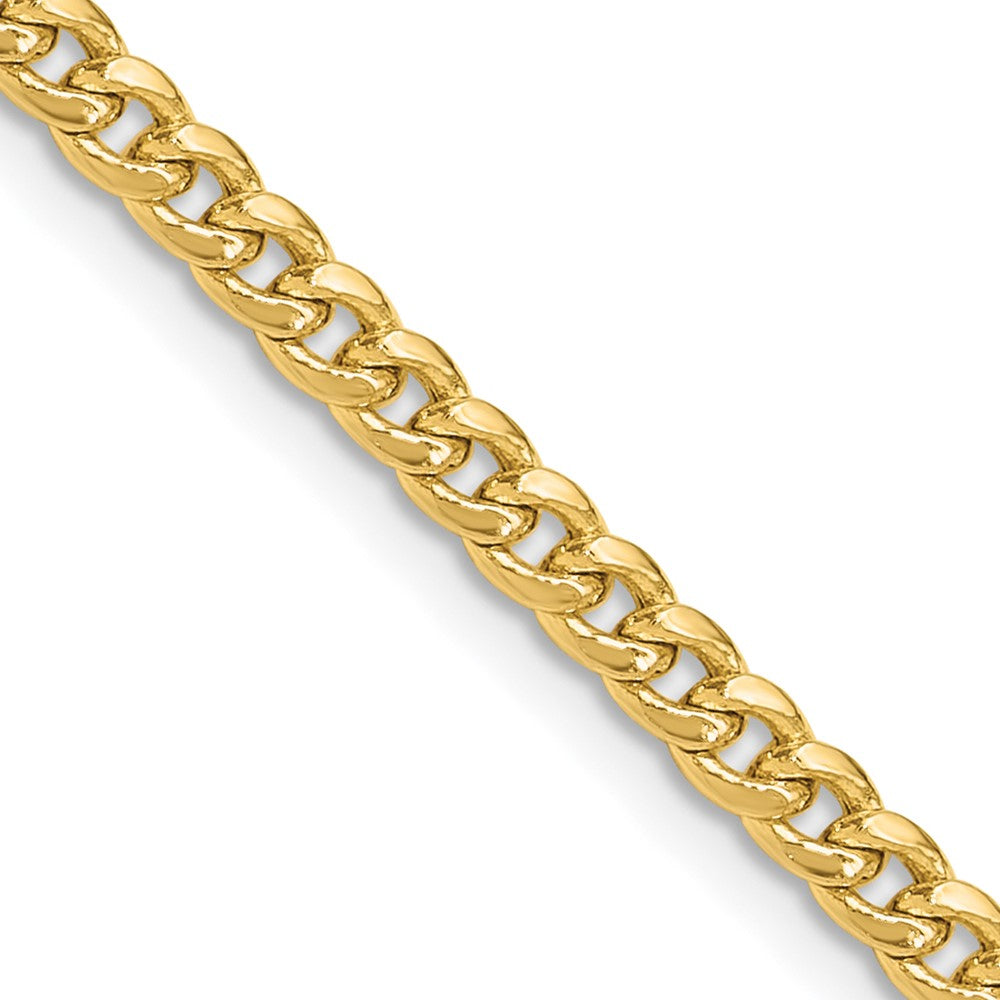 Semi-Solid Miami Cuban Chain - WBC
