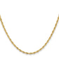 Semi-Solid Rope Chain - WBC