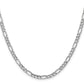 Semi-Solid Figaro with Lobster Clasp Chain - WBC