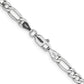 Semi-Solid Figaro with Lobster Clasp Chain - WBC