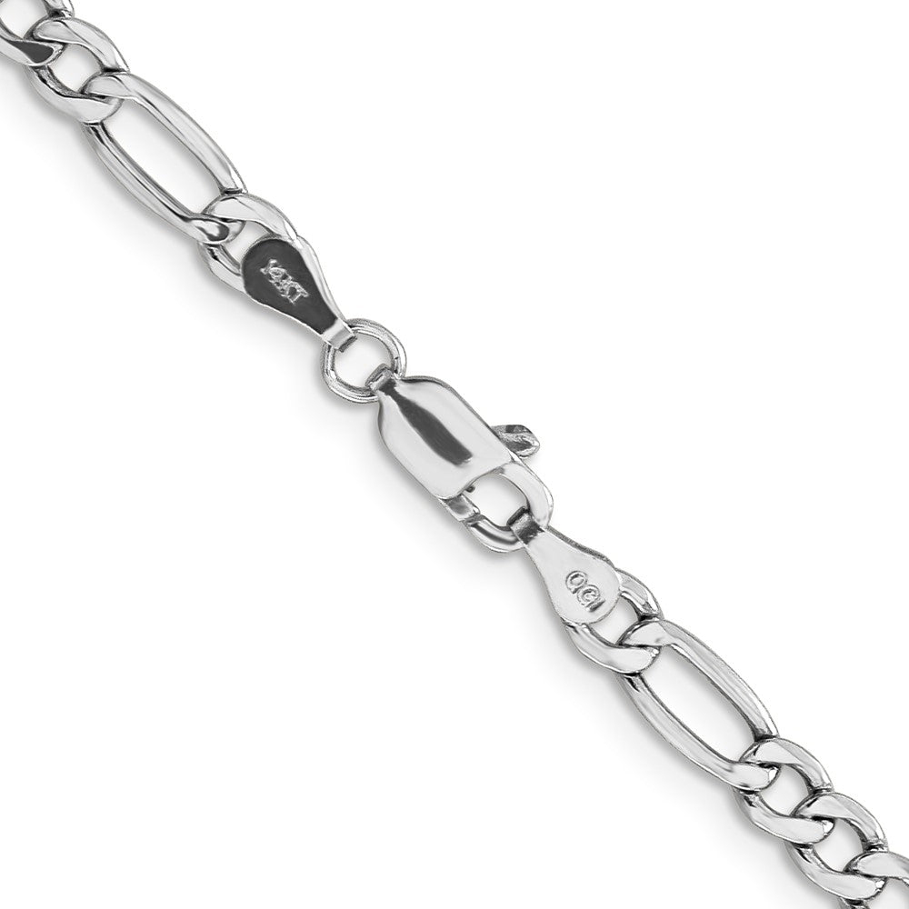 Semi-Solid Figaro with Lobster Clasp Chain - WBC