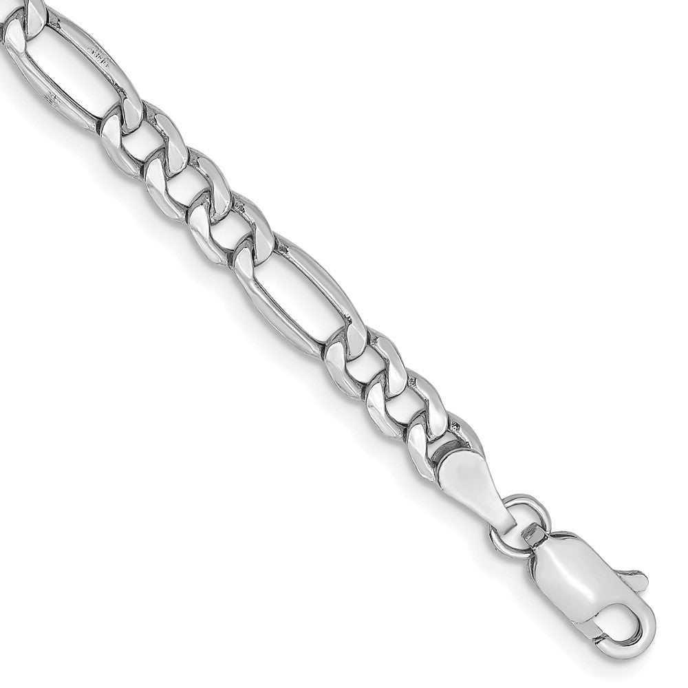 Semi-Solid Figaro with Lobster Clasp Bracelet - WBC