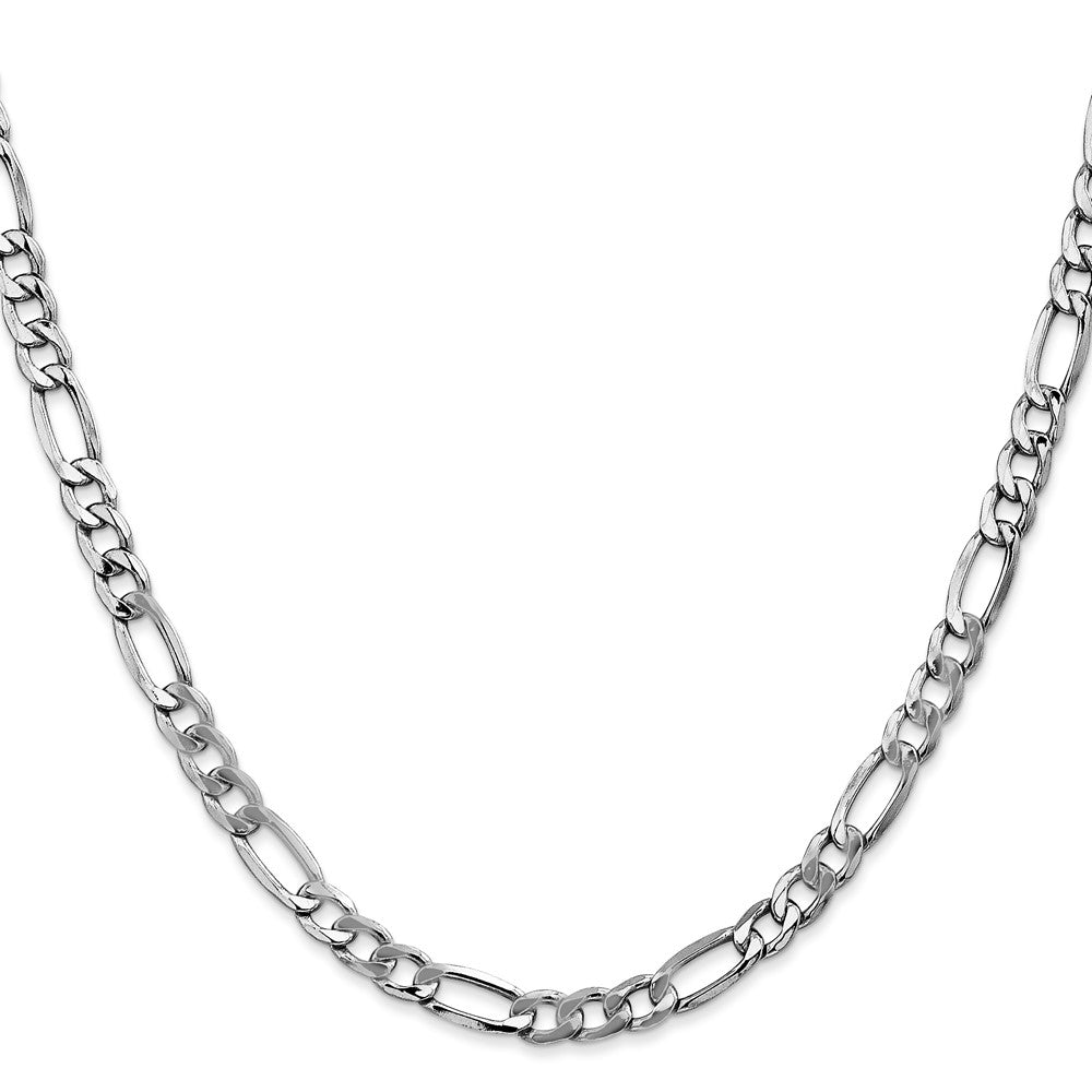 Semi-Solid Figaro with Lobster Clasp Chain - WBC