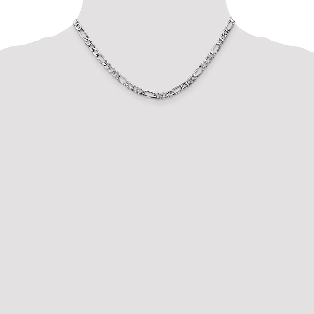 Semi-Solid Figaro with Lobster Clasp Chain - WBC