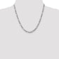 Semi-Solid Figaro with Lobster Clasp Chain - WBC