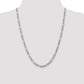Semi-Solid Figaro with Lobster Clasp Chain - WBC