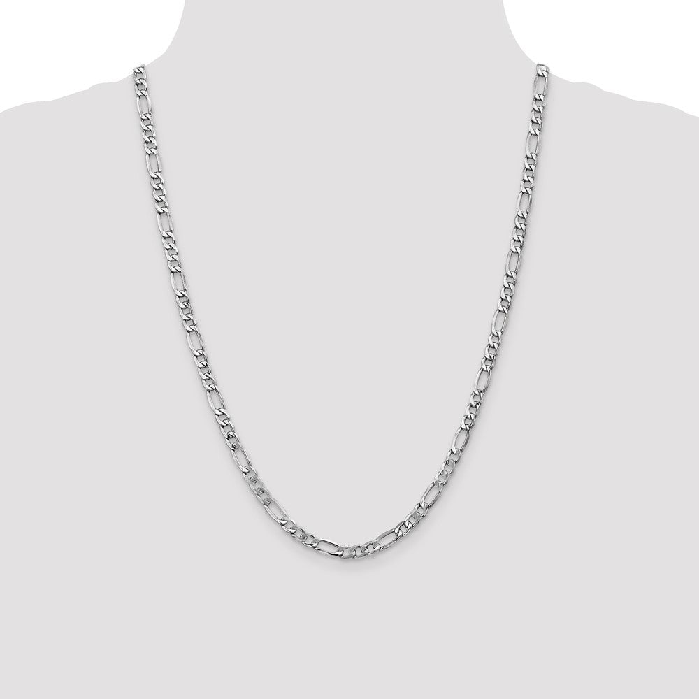 Semi-Solid Figaro with Lobster Clasp Chain - WBC