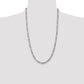 Semi-Solid Figaro with Lobster Clasp Chain - WBC