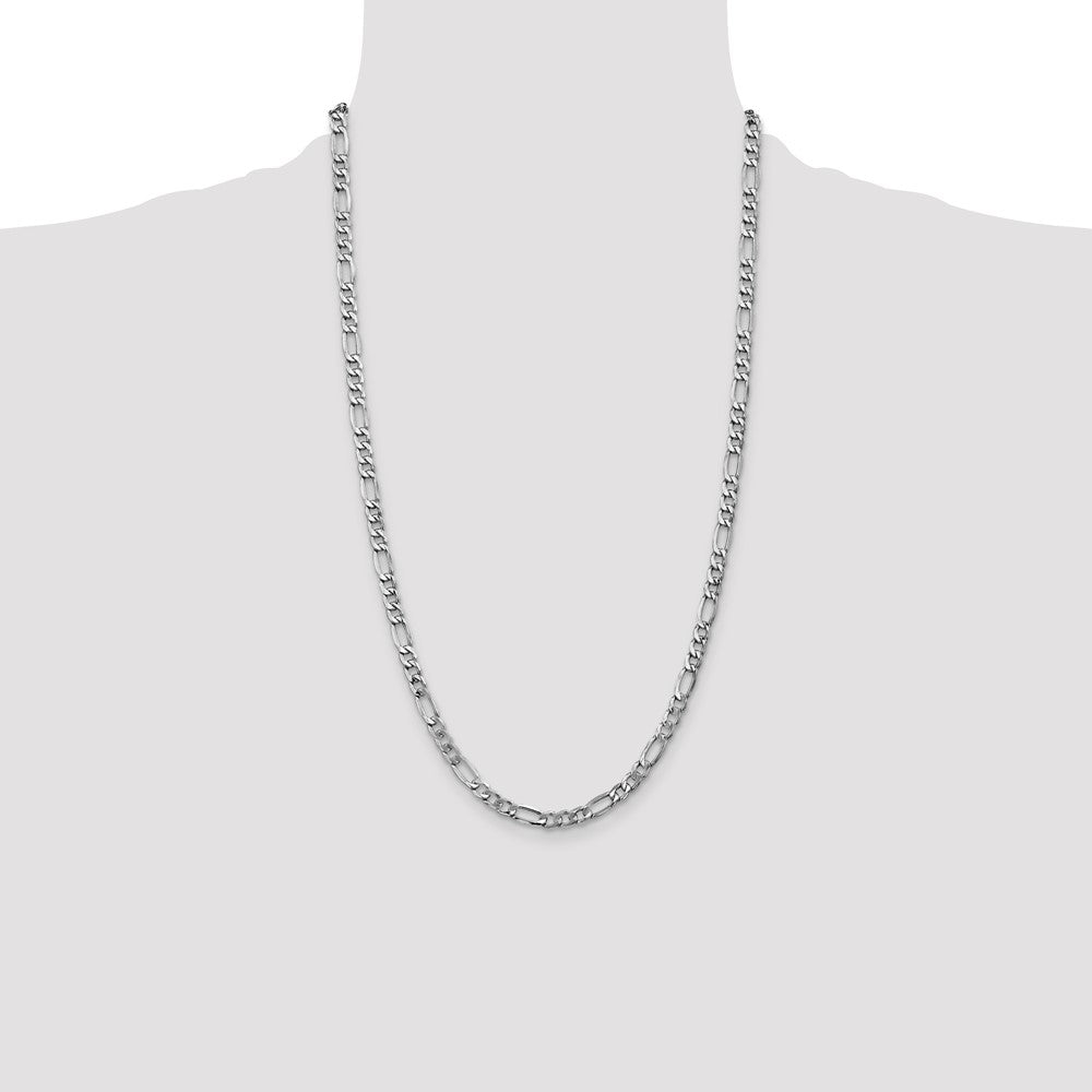 Semi-Solid Figaro with Lobster Clasp Chain - WBC