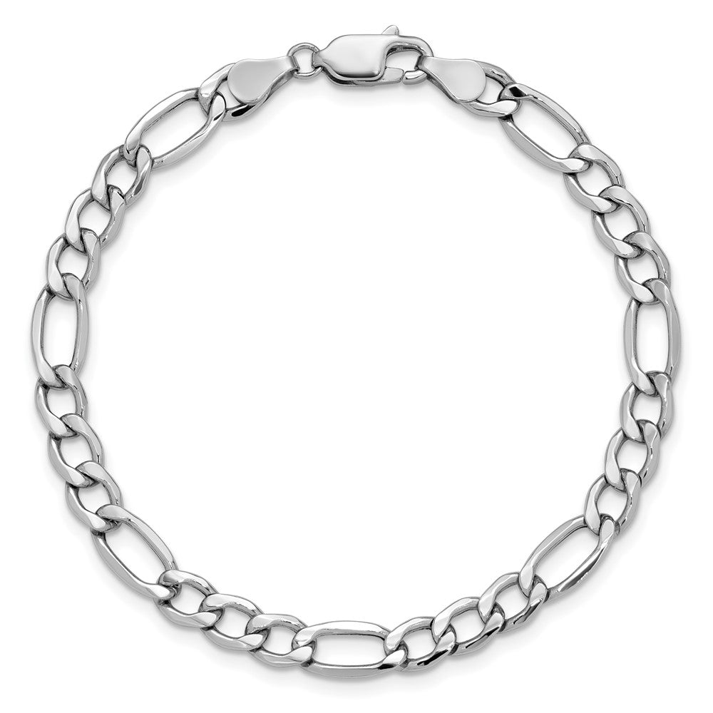 Semi-Solid Figaro with Lobster Clasp Bracelet - WBC