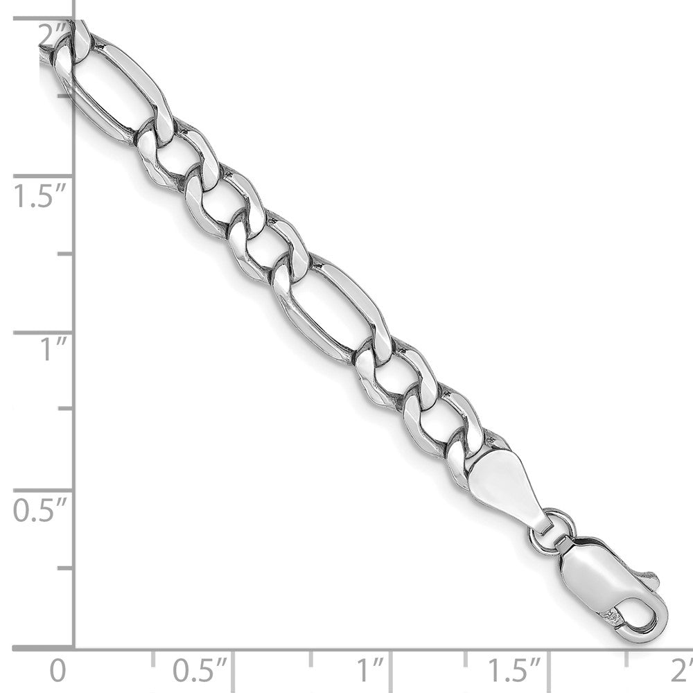 Semi-Solid Figaro with Lobster Clasp Bracelet - WBC