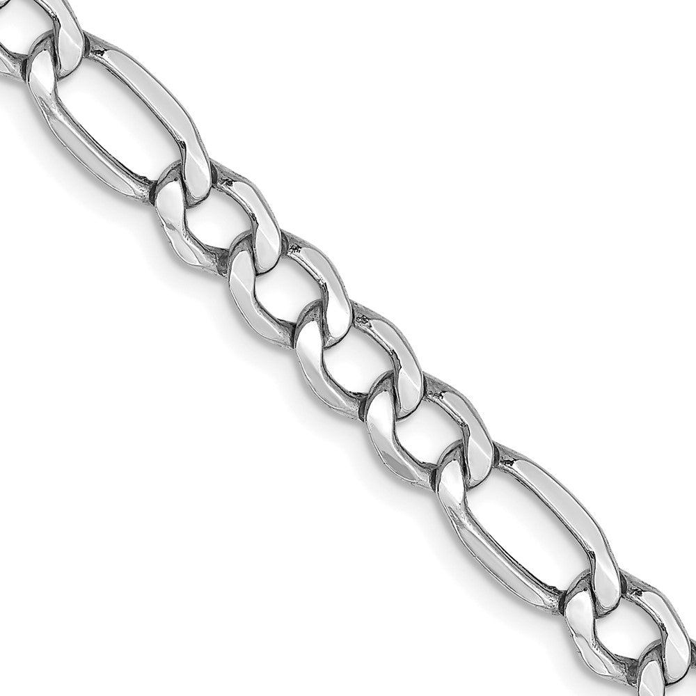 Semi-Solid Figaro with Lobster Clasp Chain - WBC