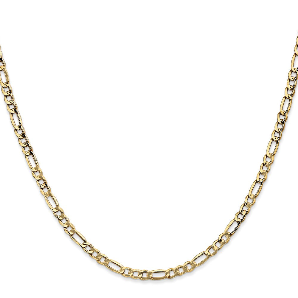Semi-Solid Figaro with Lobster Clasp Chain - WBC