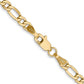 Semi-Solid Figaro with Lobster Clasp Chain - WBC