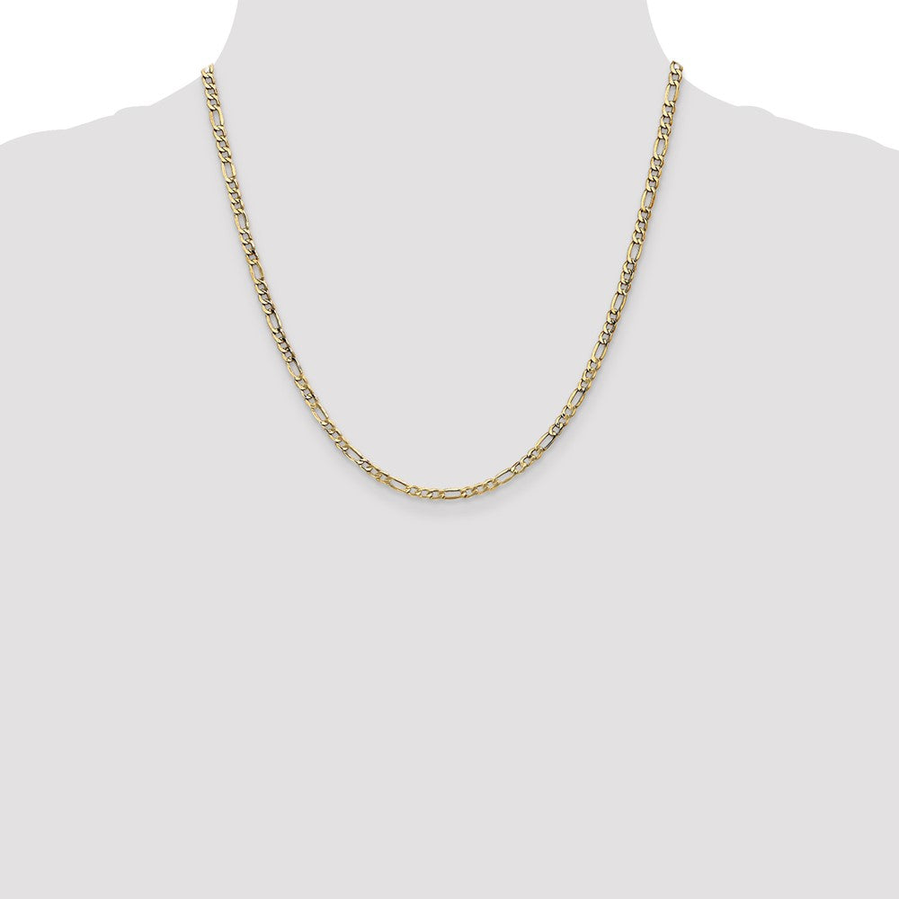 Semi-Solid Figaro with Lobster Clasp Chain - WBC