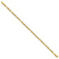 Semi-Solid Figaro with Lobster Clasp Anklet - WBC