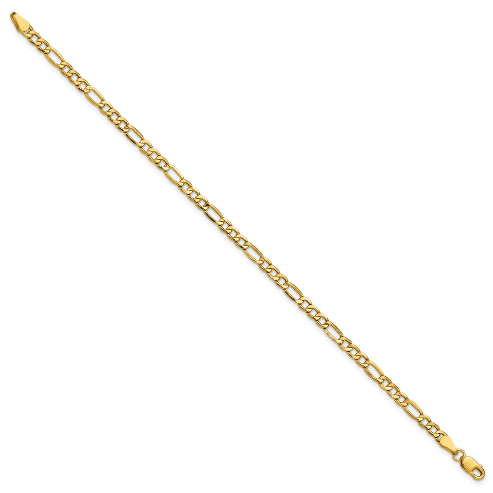 Semi-Solid Figaro with Lobster Clasp Anklet - WBC