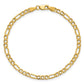 Semi-Solid Figaro with Lobster Clasp Anklet - WBC