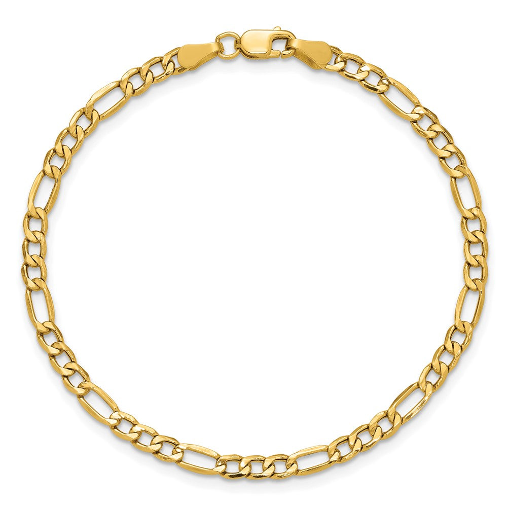 Semi-Solid Figaro with Lobster Clasp Anklet - WBC