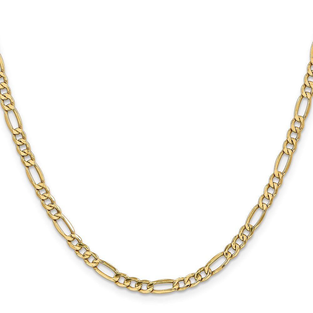 Semi-Solid Figaro with Lobster Clasp Chain - WBC