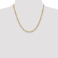 Semi-Solid Figaro with Lobster Clasp Chain - WBC