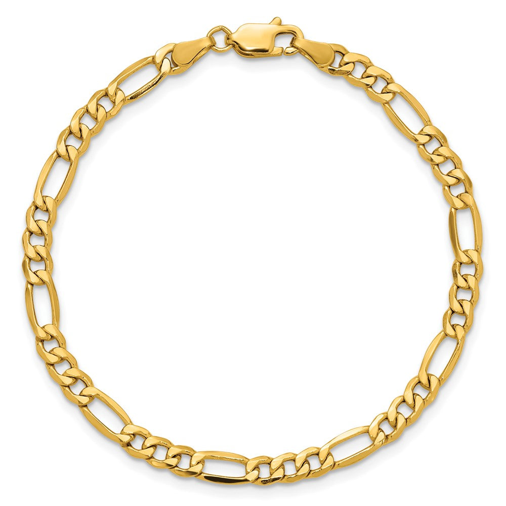Semi-Solid Figaro with Lobster Clasp Bracelet - WBC