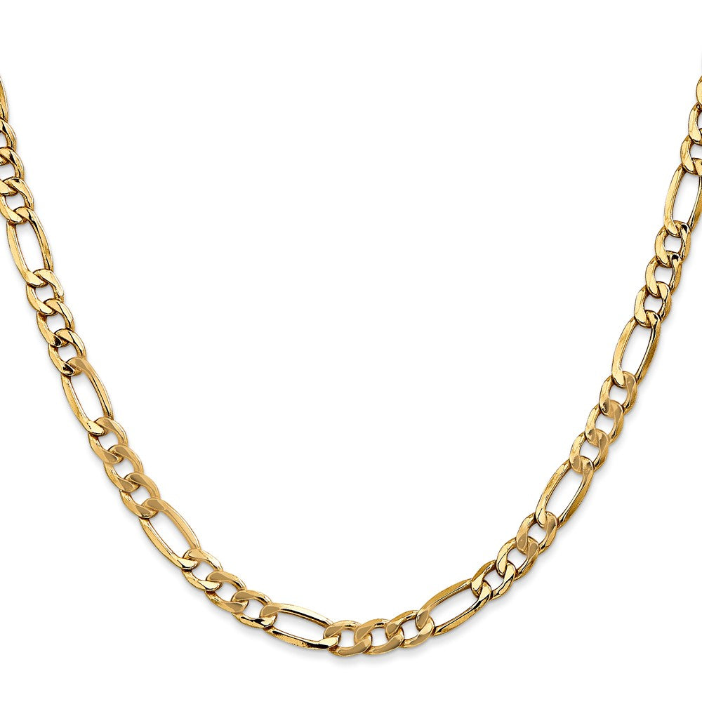 Semi-Solid Figaro with Lobster Clasp Chain - WBC