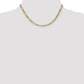 Semi-Solid Figaro with Lobster Clasp Chain - WBC