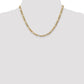 Semi-Solid Figaro with Lobster Clasp Chain - WBC