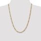 Semi-Solid Figaro with Lobster Clasp Chain - WBC