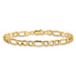Semi-Solid Figaro with Lobster Clasp Chain - WBC
