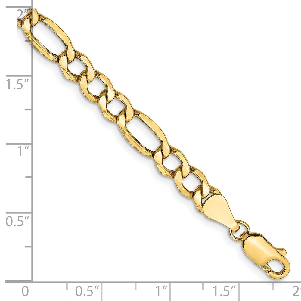 Semi-Solid Figaro with Lobster Clasp Chain - WBC