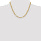 Semi-Solid Figaro with Lobster Clasp Chain - WBC