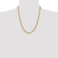 Semi-Solid Figaro with Lobster Clasp Chain - WBC