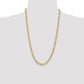 Semi-Solid Figaro with Lobster Clasp Chain - WBC