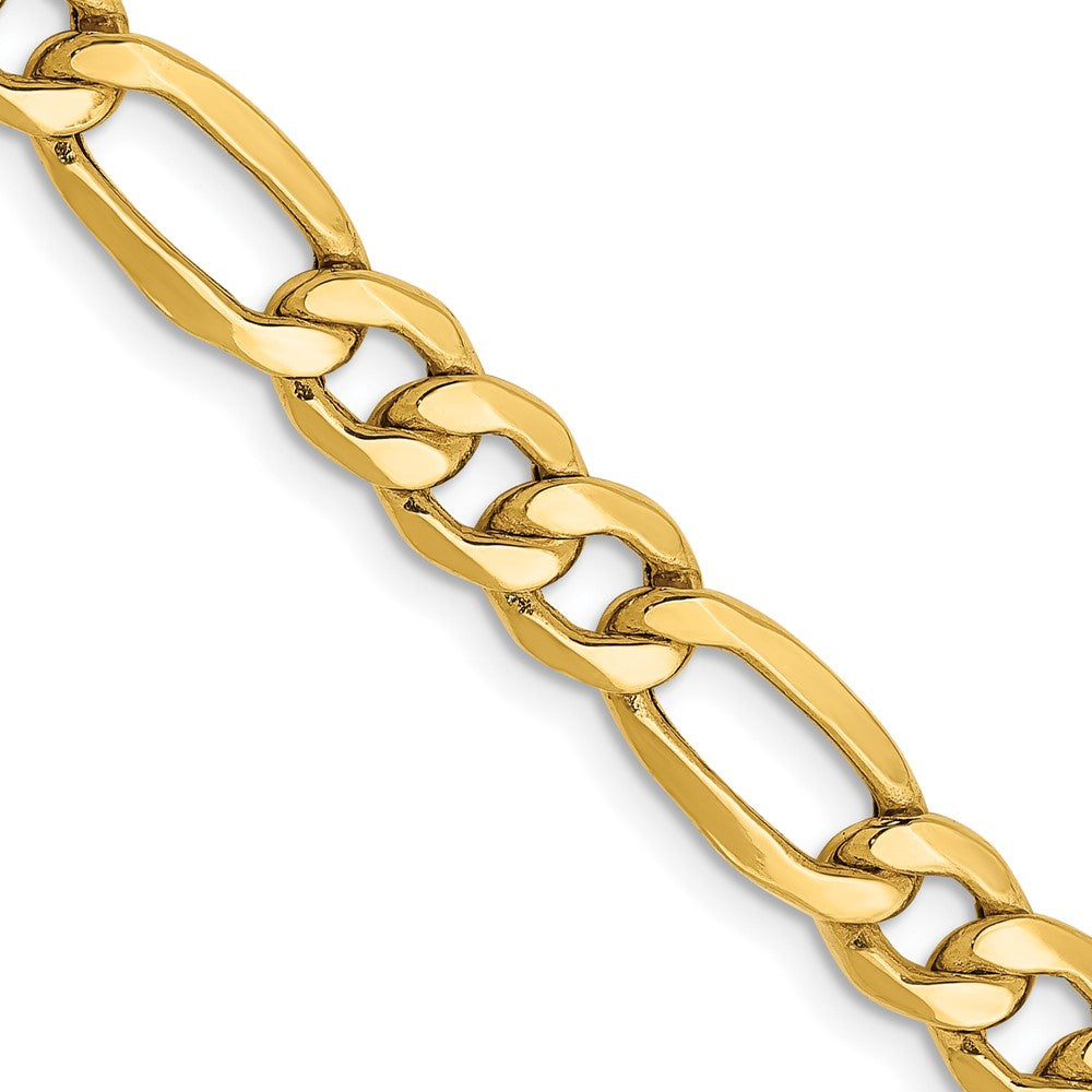 Semi-Solid Figaro with Lobster Clasp Chain - WBC