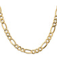 Semi-Solid Figaro with Lobster Clasp Chain - WBC