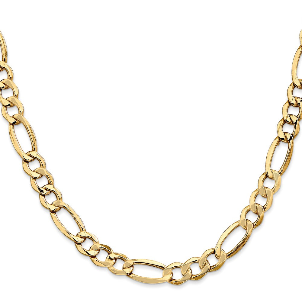 Semi-Solid Figaro with Lobster Clasp Chain - WBC