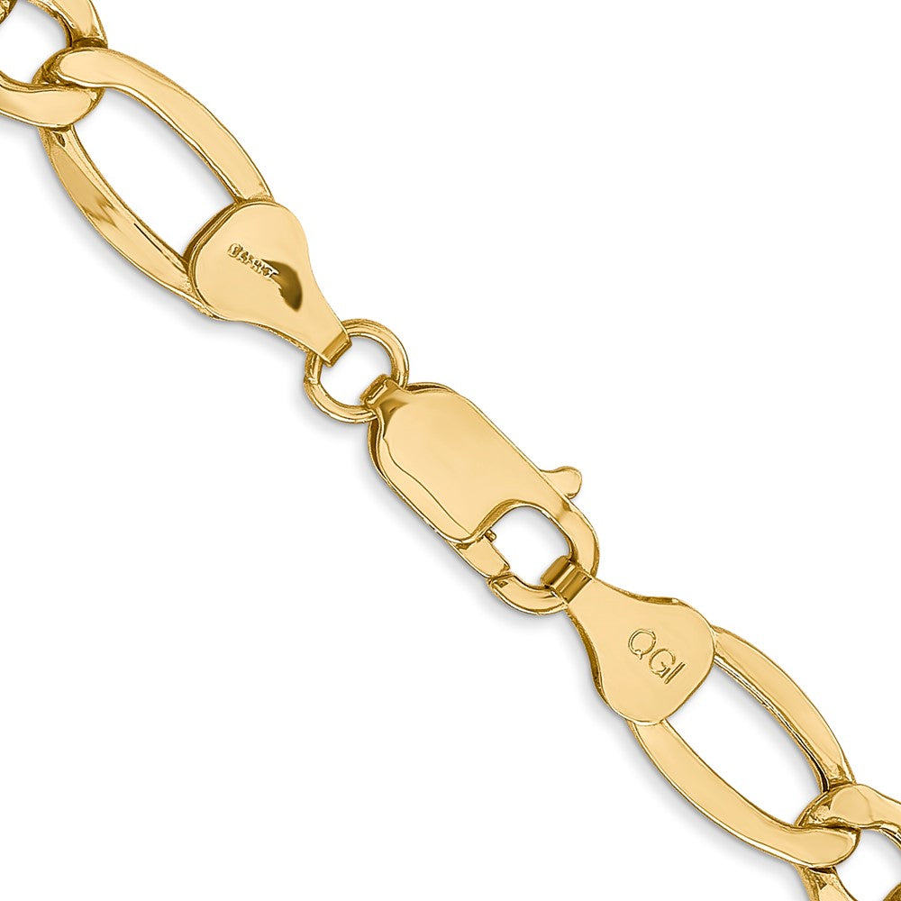 Semi-Solid Figaro with Lobster Clasp Chain - WBC