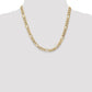 Semi-Solid Figaro with Lobster Clasp Chain - WBC