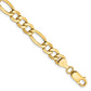 Semi-Solid Figaro with Lobster Clasp Bracelet - WBC