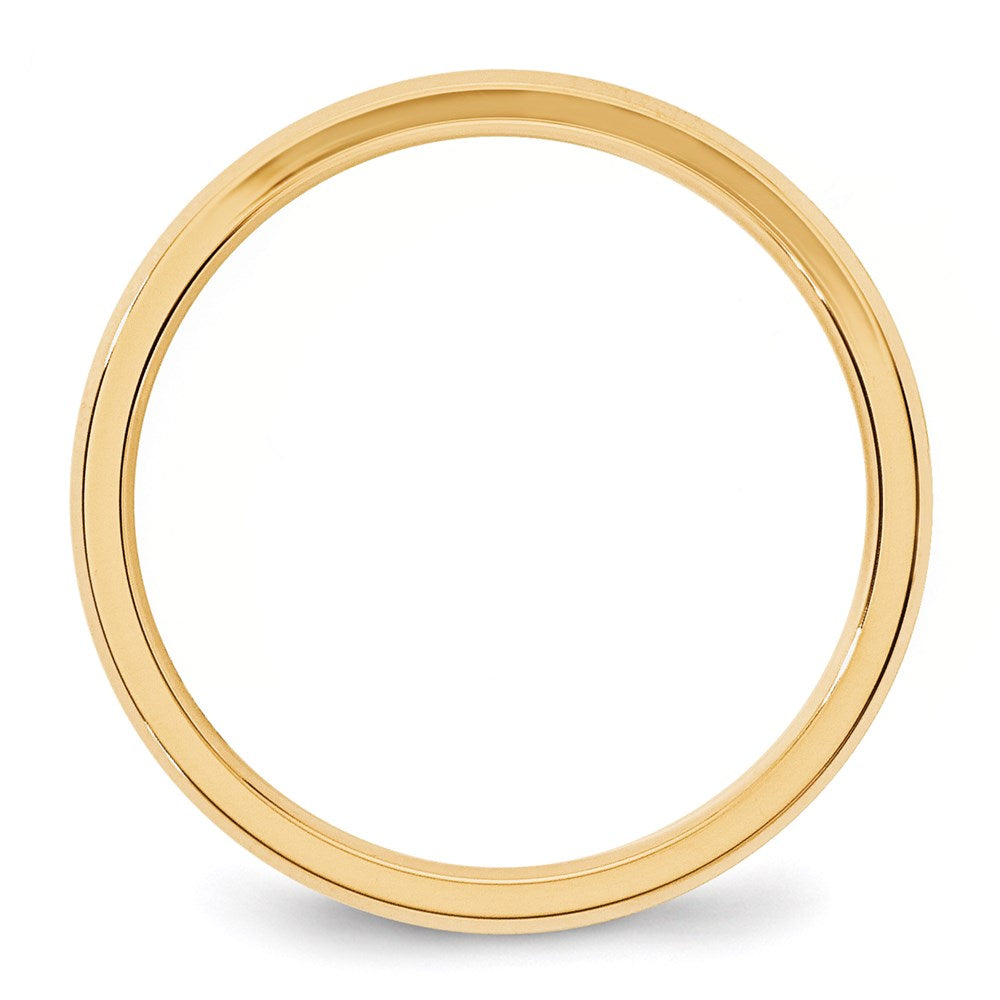 Beveled Edge Comfort Fit Wedding Band - WBC